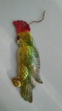 Ёлочная игрушка из картона попугай, фото №2