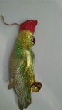 Ёлочная игрушка из картона попугай, фото №3