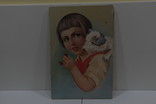 Портрет девочка с собачкой. Буцын. масло, холст, фото №3