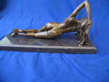 Эротическая статуэтка . Бронза  ,Клеймо, фото №5
