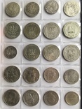 Колекція срібних монет 20 штук (№2), фото №3