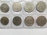 Колекція срібних монет 20 штук (№2), фото №7