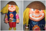 Кукла копытка клоун 26см ГДР, фото №2