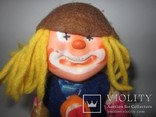 Кукла копытка клоун 26см ГДР, фото №3