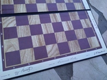 Шахматная доска Чемпионы Мира подписи в родной упаковке, фото №10