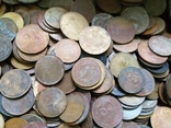 Много монет Украины копилка(потемневшие) 7,5+кг,только 25 50 и гривна, фото №7