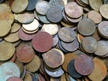 Много монет Украины копилка(потемневшие) 7,5+кг,только 25 50 и гривна, фото №8