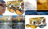 Водительские очки антифары для автомобилистов антиблик HD vision Glasses 2в1 2 шт., фото №4