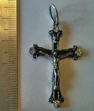 Крест 7 серебро, фото №2
