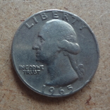 25 центов  1925  США  (П.12.20)~, фото №2