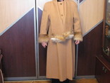 Зимнее дамское дизайнерское пальто от В.Несмияна - размер 50 - 52., фото №2
