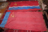 Два флага из синтетики . республики СССР., фото №2