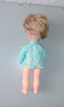 Лялька німецька   20см в бірюзовому платтячку, фото №5