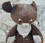 Мишка плюшевый, опилки, 45см, СССР, фото №3