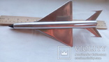 Самодельная модель боевого реактивного самолета металл + пластик (2147), фото №5