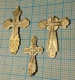 Хрест срібний, (2.5-шт.), фото №2