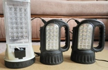  Аккумуляторные фонари на обновление,запчасти или ремонт. 5 шт, фото №13