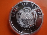 10 долларов 2004 Науру 3 Д Трансформер серебро+позолота  ~, фото №5