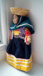  Кукла полностью фарфоровая в национальном Перу 22см Европа, фото №6