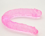 Двойной анально-вагинальный фаллоимитатор. 30 см, фото №4