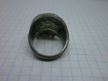 Крупное кольцо Череп., фото №5