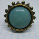 Фирменное кольцо с камнем Jan Michaels San Francisco. Камень натуральный, фото №3