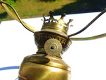 Лампа настольная латунь   Kosmos Brenner. возожно Керосиновая переделана, фото №6