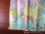 Политическая карта мира с 4-рёх частей(большая)под реставрацию, фото №9