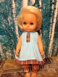 Кукла ГДР "Kleinpuppen Lichte" полностью виниловая номерная 30см, фото №3