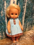 Кукла ГДР "Kleinpuppen Lichte" полностью виниловая номерная 30см, фото №4