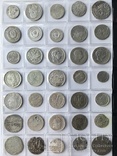 Колекція срібних монет 35 штук, фото №4