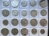 Колекція срібних монет 35 штук, фото №7