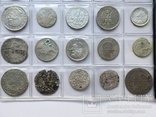 Колекція срібних монет 35 штук, фото №9