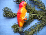 Елочная игрушка попугай из Айболита, фото №4