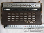 Радиоприёмник "Crown"модель TR 820  Япония-60тых., фото №2