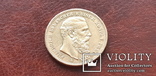 Золото 20 марок  1888 г. Пруссия, фото №5