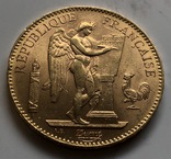 100 франков 1911 год Франция золото 32,23 грамма 900’, фото №2