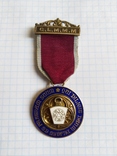 Масонская награда именная. 1951 год. Серебро., фото №8