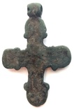 Крест КР большой криновидный с распятием (2236), фото №3