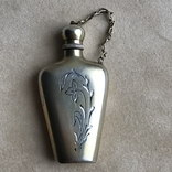 Серебряный флакон для парфюмерии, духов, фото №2