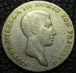 Германия 1/6 талера 1813 год серебро, фото №2