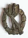 Пехотный штурмовой знак в серебре., фото №2