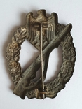 Пехотный штурмовой знак в серебре., фото №3