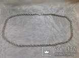 Цепочка из серебра со сложным плетением., фото №5