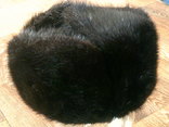Черная зимняя шапка разм.56, фото №3