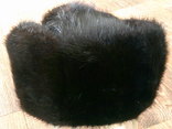 Черная зимняя шапка разм.56, photo number 6