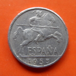 10  центов  1953  Испания  (Т.14.14)~, фото №2