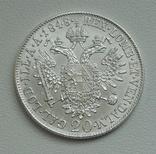 20 крейцеров 1848 г. Австрия, монетный двор А, фото №2
