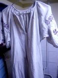 Старовинна сорочка полотняна з Полтавщини, фото №3