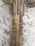 Старовинні бронзові бра Франція, фото №6
